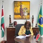 Courtesy Visit to the Embassy of the Republic of Kenya in Brasilia Chancery by the Delegation from the Kenya Export Promotion and Branding Agency (KEPROBA)